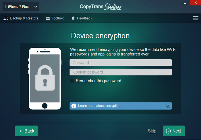 How to install apps on iPhone Encrypt target device