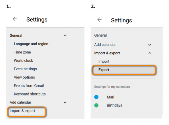 Add Google Calendar To IPhone