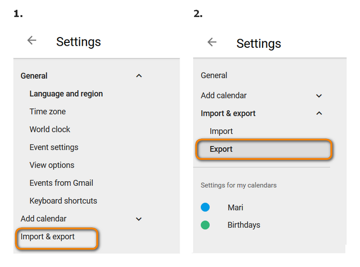 Add Google Calendar To IPhone