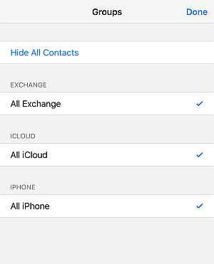 Removing duplicate contacts iPhone