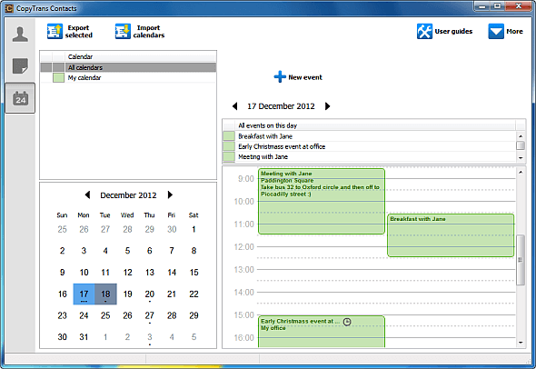 iPhone calendar sync to Outlook