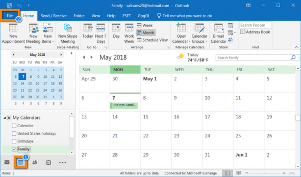 How to Sync iPhone Calendars with Outlook