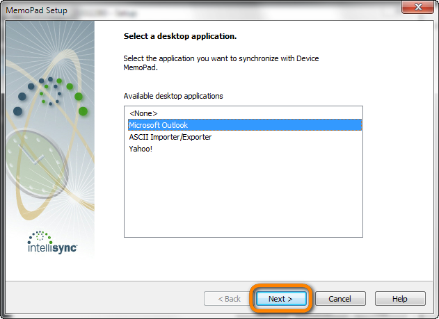 blackberry desktop manager intellisync