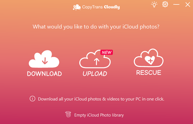 download photos from iCloud