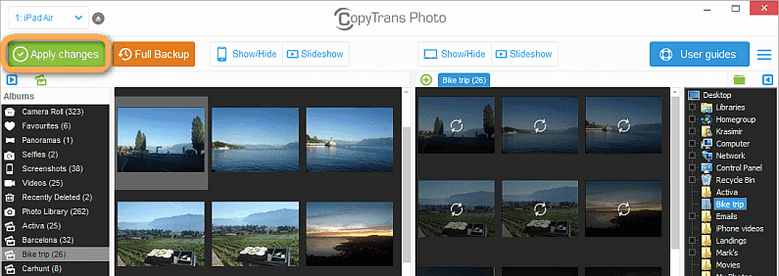 2 Ways To Transfer Photo Albums From Iphone To Pc Copytrans Photo 2 Ways To Transfer Photo Albums From Iphone To Pc Copytrans Photo