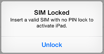 unlock sim card prompt on iphone