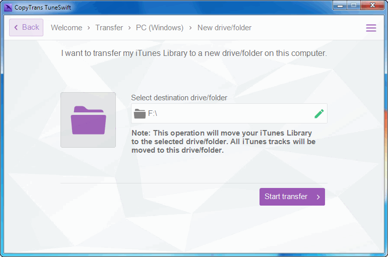 move itunes to external drive