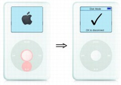 put ipod classic in disk mode