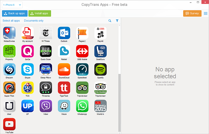 download apps from itunes on pc