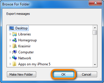 iphone messages on pc