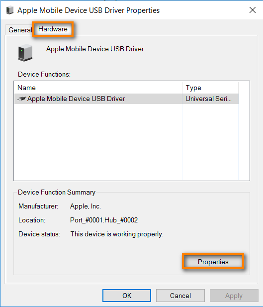 installing apple usb driver windows 10