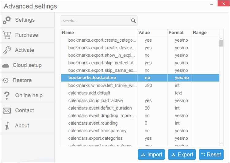 find bookmarks.load.active. the value should be no