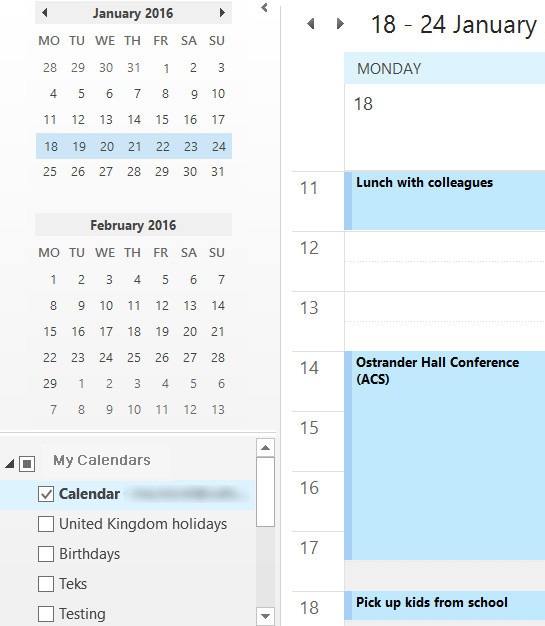 ync blackberry calendar to outlook to transfer to iphone