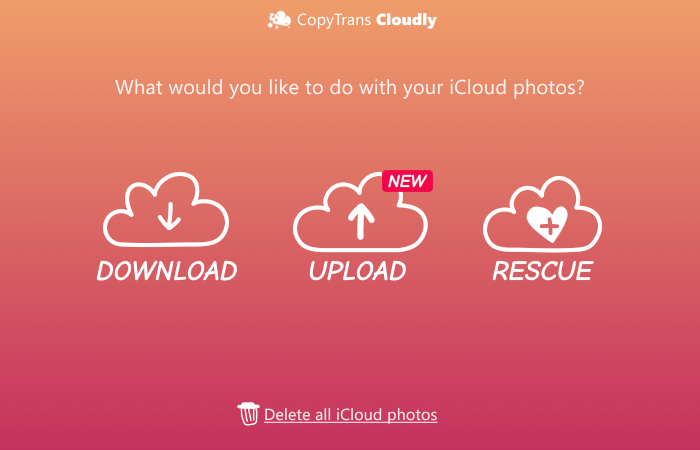 Delete photos from iCloud Photo Library