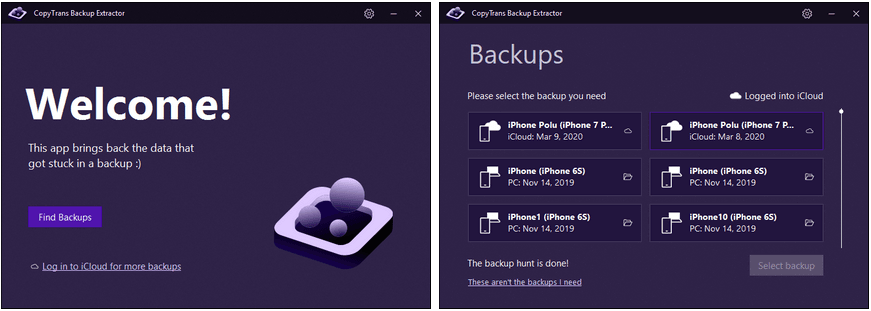 review of free iphone backup extractor