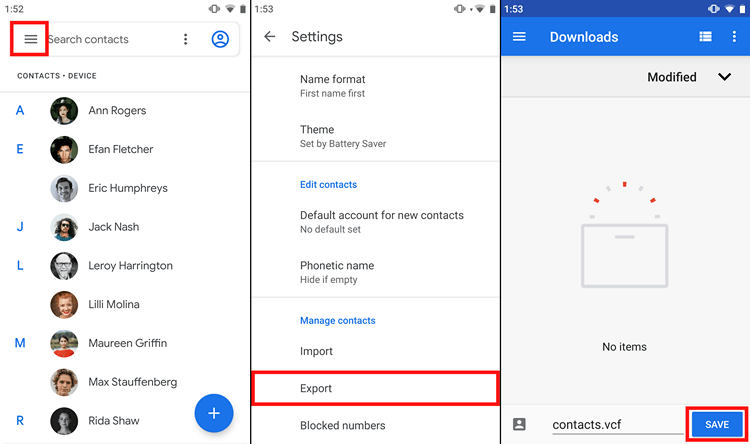 Top 14 how to move contacts from android to iphone 10 How to transfer contacts from Android to iPhone
