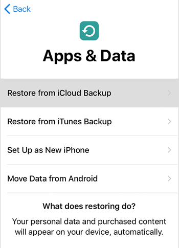 How to restore deleted pictures using iCloud
