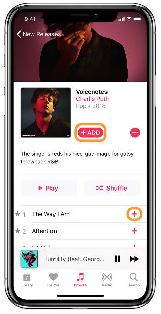 How to download music from  to iPhone?