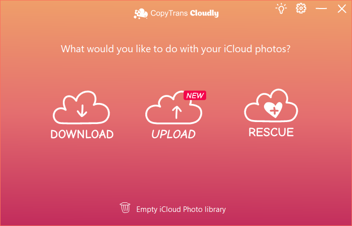 بارگیری عکس ها از iCloud 