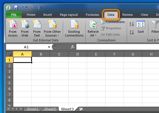opening a csv file in excel