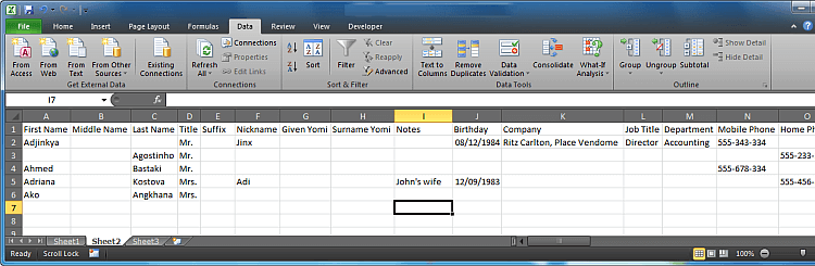 how to open a csv file in excel