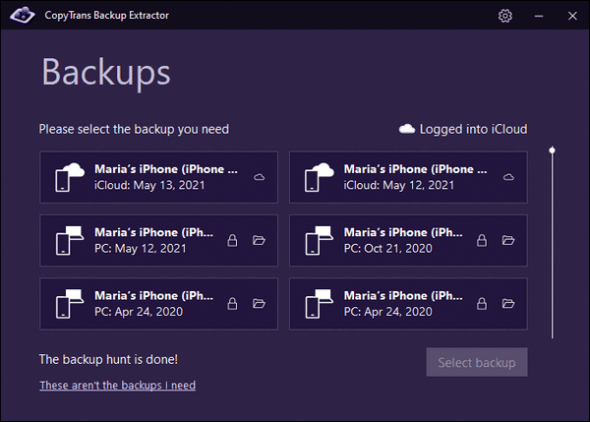 2 ways to find and view any iPhone backup on PC