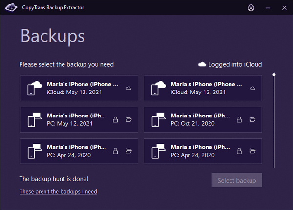 extract iphone voice memos from backup