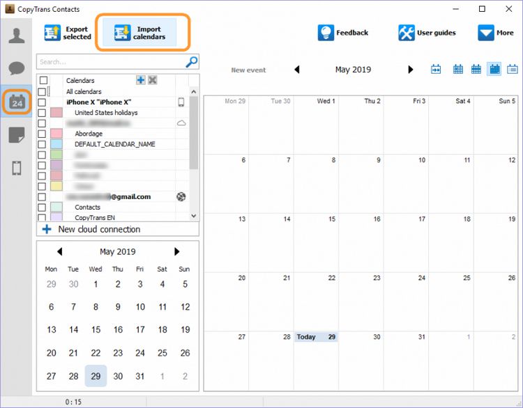 how to export outlook calendar