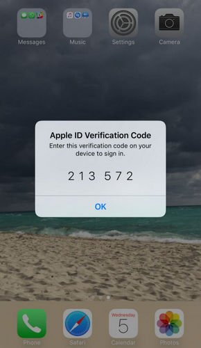 apple id verification code