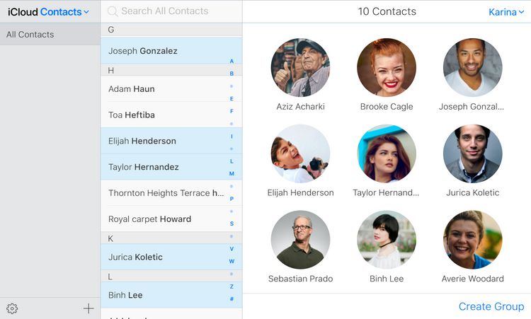 sync iphone contacts to icloud