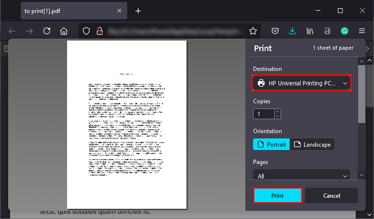 How to print documents from iPhone