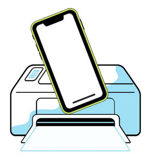 how to print from iphone