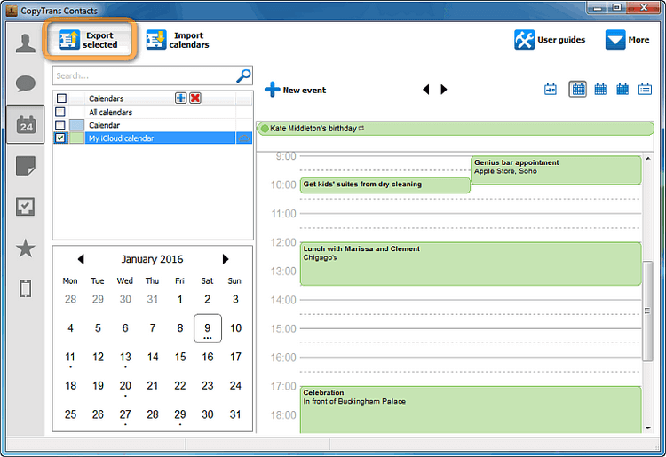 how to add icloud calendar to outlook
