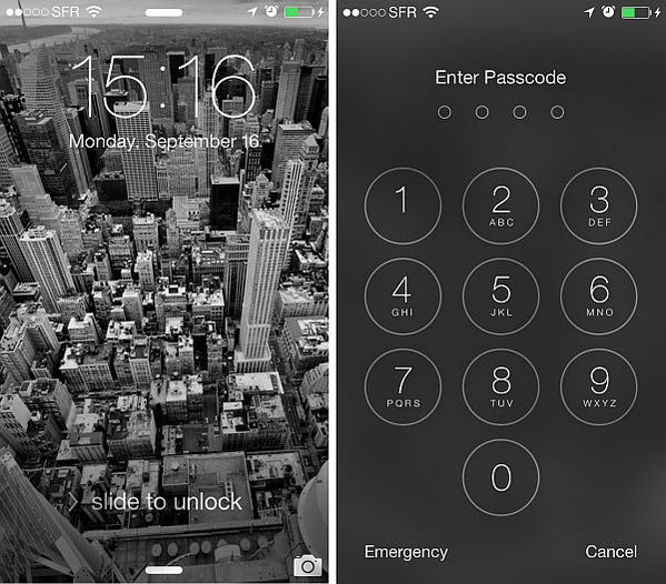 slide to unlock iphone iphone use passcode