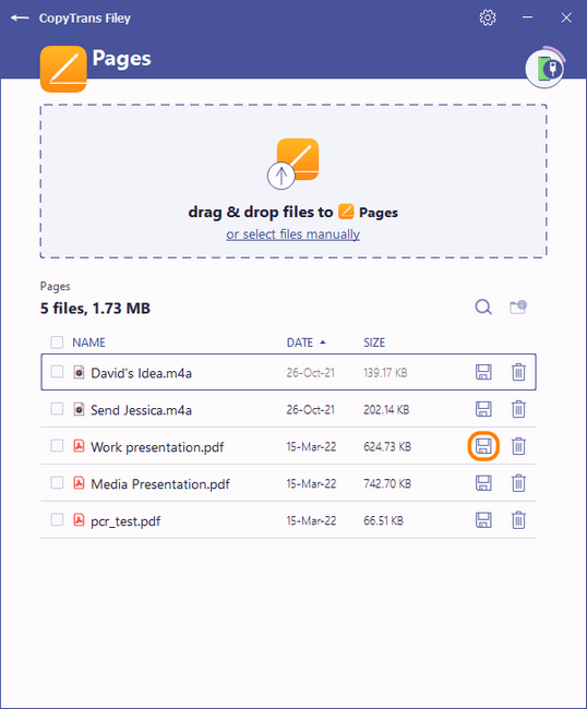 transfer files from ipad to pc via usb