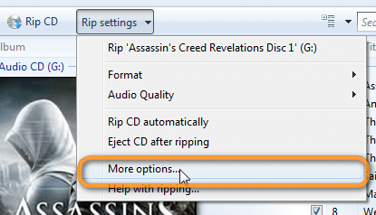 how to rip music from cd