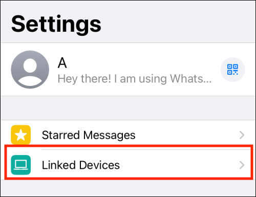 Linked devices in WhatsApp