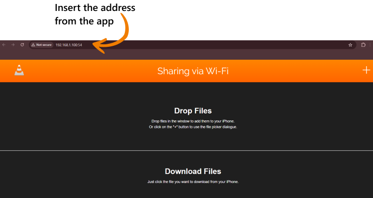 How to transfer files from PC to iPhone wirelessly