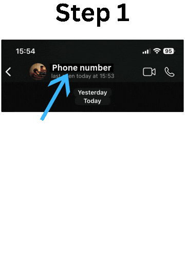 Export WhatsApp messages on iPhone