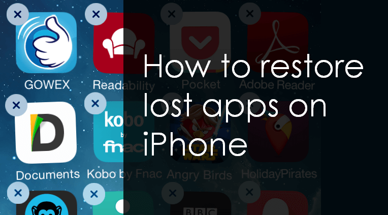 restore deleted apps on iphone