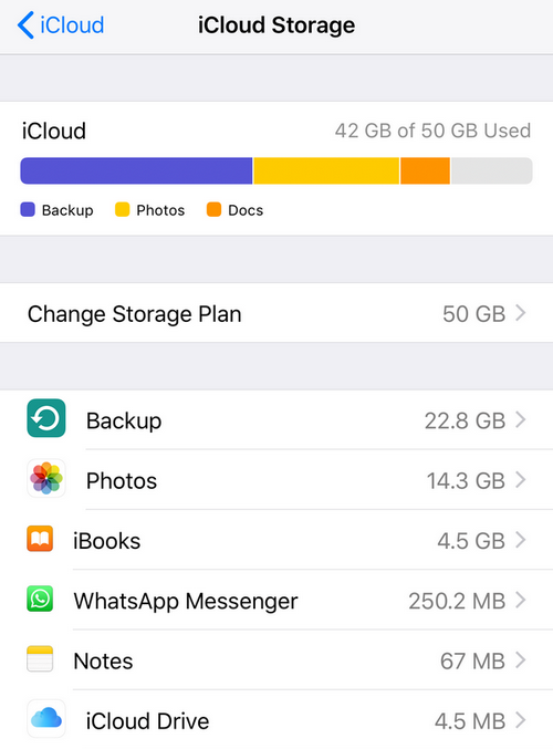 How do I get rid of full storage fast?