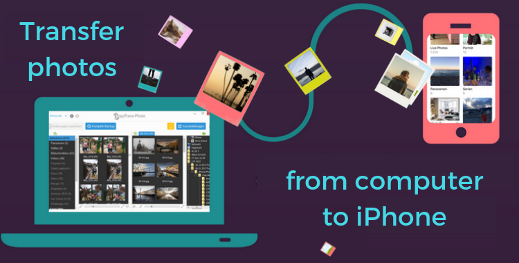 how to transfer photo from computer to iphone