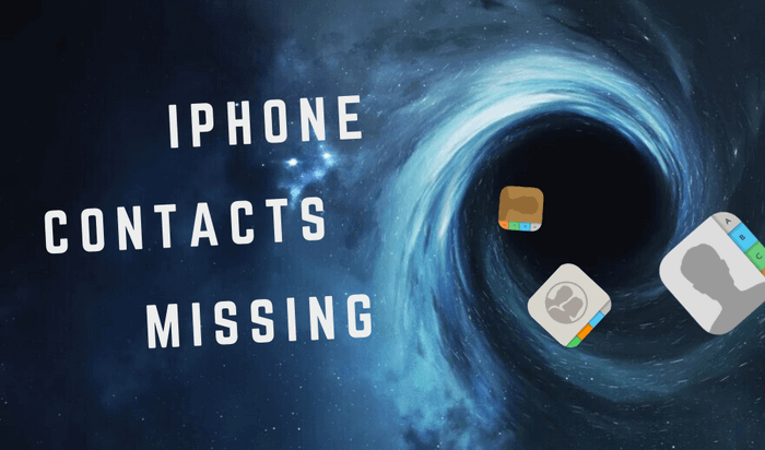 iphone contacts missing issue