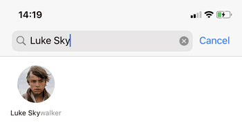 iphone messages autosuggestion