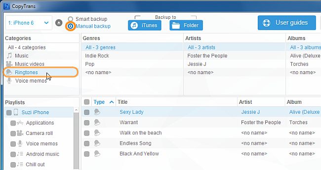 how to set song as ringtone on iphone for free ringtones in copytrans