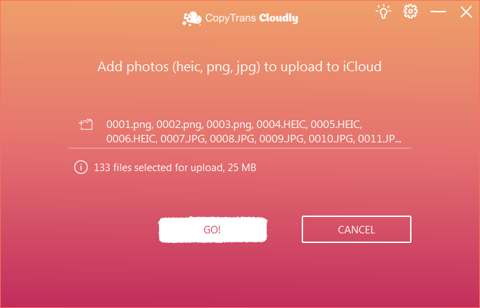 photos not syncing to iCloud: use CopyTrans Cloudly