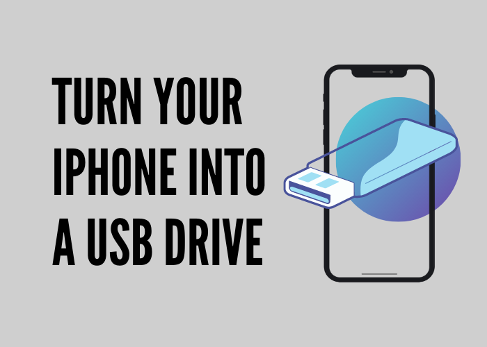 Turn your iPhone into USB drive