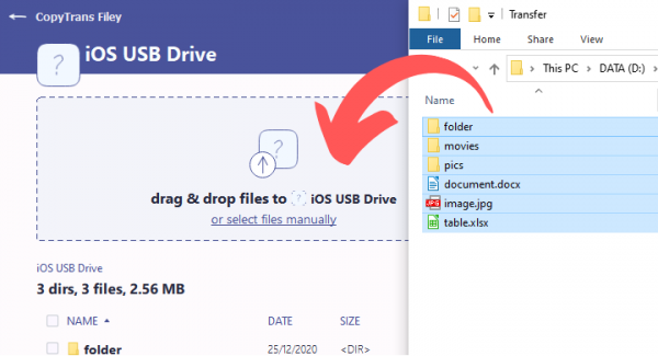 Turn your iPhone into a USB flash drive | CopyTrans Blog