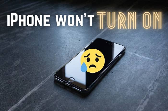 why won't my iPhone turn on