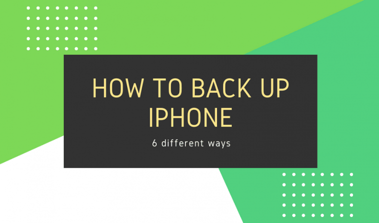 How to backup iPhone in every possible way CopyTrans Blog